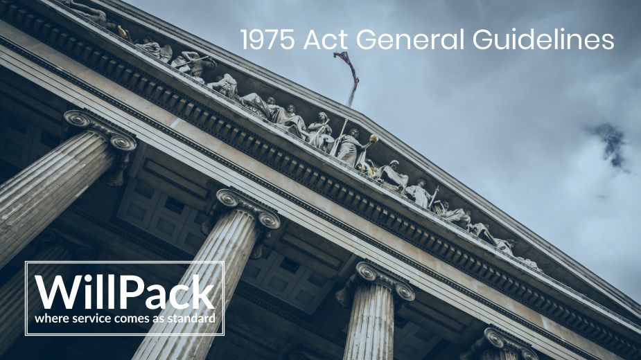 1975 Act General Guidelines — WillPack