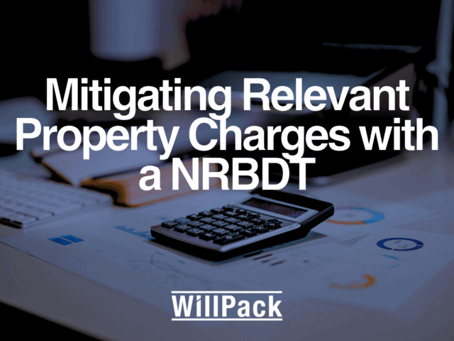 Mitigating Relevant Property Charges with a NRBDT