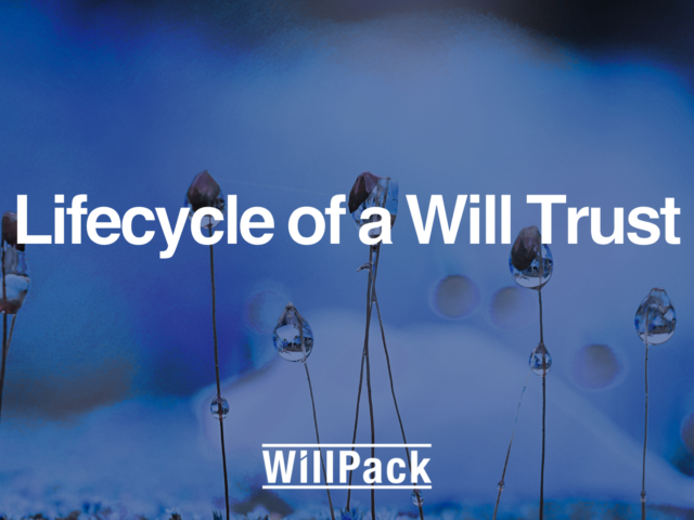 Lifecycle of a Will Trust
